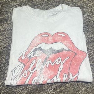 A&F Oversized Rolling Stones Band Tee